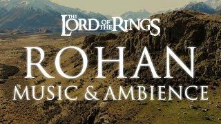 Lord of the Rings Music & Ambience | Rohan Theme Music with Mountain Wind Ambience