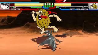 NICK54222 MUGEN: Kirito (me) VS Captain Caveman