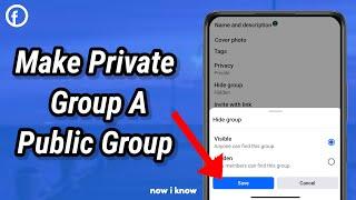 How To Make Private Group A Public Group 2024