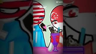 Singapore x Malaysia, Indonesia x........ #countryhumans #indonesia #malaysia #philippines