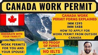 How to Apply for Canada Work Permit Online (IMM 1295) | Canada Work Visa Process | Dream Canada
