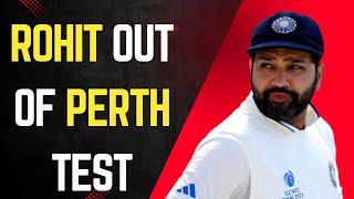 FLASH: Rohit Sharma to miss Perth Border-Gavaskar Trophy Test | Sports Today