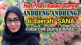 Hati hati kalau punya ANDHENG ANDHENG di daerah "SANA"