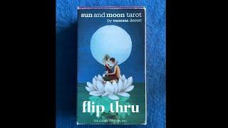 Sun and Moon Tarot - a tarot deck flip thru