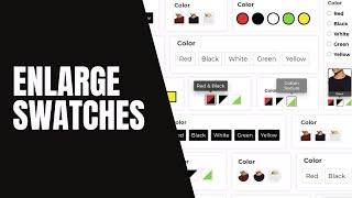 How to Enlarge Variation Swatches in WooCommerce Archive Search Page? | InnovativeWP