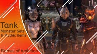 Tank Monster Sets & Mythic Items | Elder Scrolls Online | Flames of Ambition