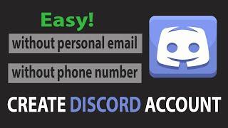 How to Create Discord Account | Without Personal Email & Phone Number