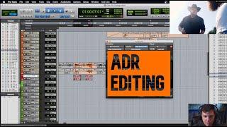 Audio Post Production - ADR Editing in Pro Tools