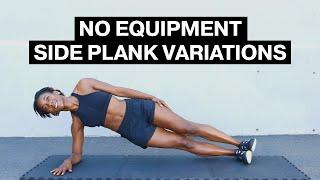 No Equipment Side Plank Variations