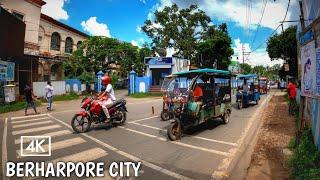 Walking Tour India Berhampore City Murshidabad - 4K Video ASMR