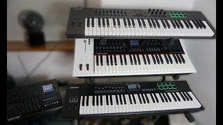 Comparing the Nektar LX, P and T series keyboards.