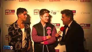 Nash Overstreet & Hudson Thames at Pretty in Pink Prom on What's Up OC