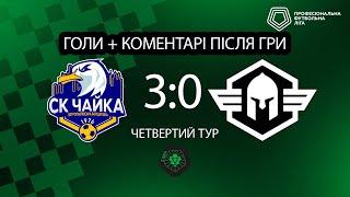 Чайка - Рубікон - 3: 0 | Після матчу