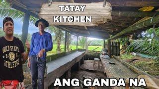 Finally may lutuan na si tatay  konte nalang tapos na pabisita Kay tito Kaps...May bumisita  Hollnd