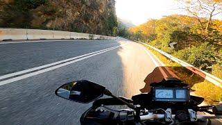 Into the Valley | ΥΑΜΑΗΑ TRACER 900 | STAGE 1 | AKRAPOVIC + QUICKSHIFTER RAW SOUND | Valley of Tempi