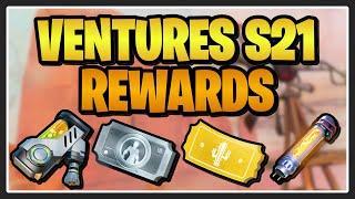 VENTURES SEASON 21 REWARDS (Blasted Badlands) - Fortnite Save the World