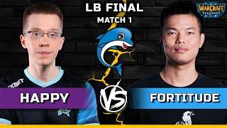 WC3 | LB Final | Match 1 | [UD] Happy vs Fortitude [HU] | Dolphin Warcraft Championship Cup