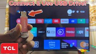 How to Use a USB Drive on TCL Smart TV!