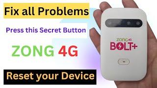 How to reset Zong device password 2023 | how to reset Zong Device password | reset Zong Bolt+