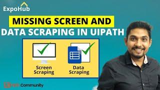 Missing Screen Scraping and Data Scraping in UiPath - Learn to Fix it