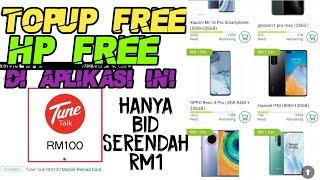 TOP UP FREE DAN HP FREE HANYA DENGAN RM1 - TOPUP PERCUMA 2020