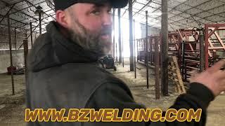 Custom Cattle Barn - BZ Welding