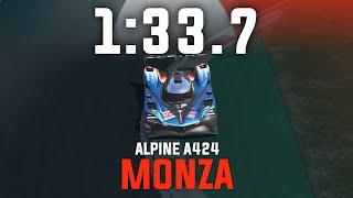 Monza 1:33.7 - Alpine A424 | Le Mans Ultimate