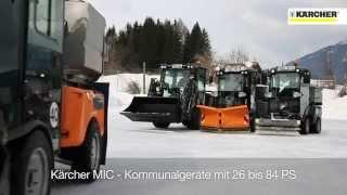 Kärcher MIC - Kommunalgeräte im Winterdienst