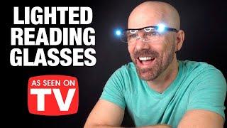 Read like Iron Man with these lighted reading glasses *Mighty Sight Review*