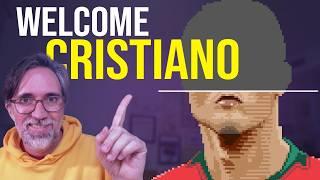 Pixeleando a Cristiano Ronaldo ¡Bienvenido CR7!