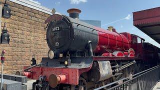 Hogwarts Express - Hogsmeade Station - POV 4K (6/30/2023)