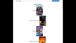 How to access TMDB or any Large External Database using React.Js The Movie Database plus Postman