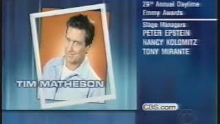 CBS (WCCO) Daytime Emmy Credits/News Intro 5-17-2002