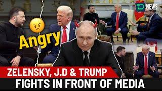 Zelensky, J.D & Trump fights in front of media | Deaf Talks News | Indian Sign Language.