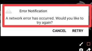 How to fix A network error has occurred. Would you like to try again? problem solved in Gangsta 4