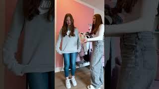 Team Skinny oder Baggy Jeans???  #funnyvideo #comedy #twins #fun #sisters