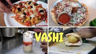 Street Food Tour In Vashi | Golmaal Dosa, Basic Frankie & Amazing Milkshake | Golgappa Girl