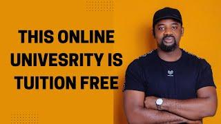 THIS ONLINE UNIVERSITY IS TUITION FREE