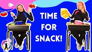 Snack Time Song for Kids | Time for Snack | Daily Routine Song for Children | Minute Masters