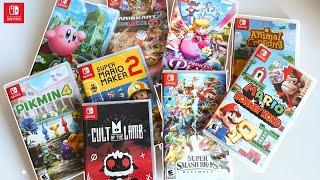 ️ nintendo switch black friday + cyber monday haul | 50% off nintendo switch games | under $30