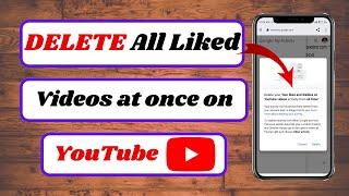 how to delete all liked videos on youtube at once|how to remove all your liked videos on youtube