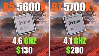 Ryzen 5 5600X vs Ryzen 7 5700X3D - Worth Upgrading?