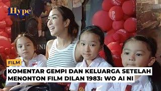 Komentar Gempi, Gisel, Thalia dan Thania Onsu usai Menonton Film Dilan 1983: Wo Ai Ni