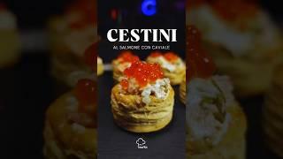 Cestini Al Salmone Con Caviale #christmas #recipe #recipe #food