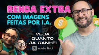 Renda Extra: Venda Imagens feitas por Inteligência Artificial - Veja como estou ganhando dinheiro!