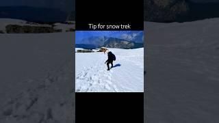 Know this before you go for a snow trek  #minivlog #travel #chandrashila