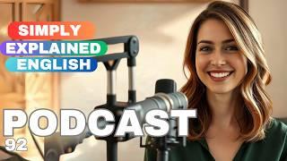 Learn English with podcast conversation for all levels 92  | English  conversation practice