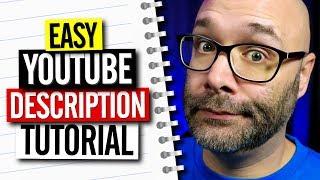 YouTube Description Tutorial and Template