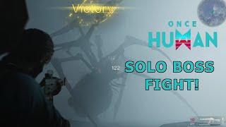 [Once Human] Lvl 30 Arachsiam (Spider Boss) Solo Guide