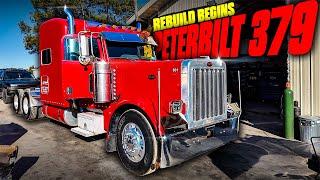 Project 379 Begins! Tearing Down My Abandoned Peterbilt